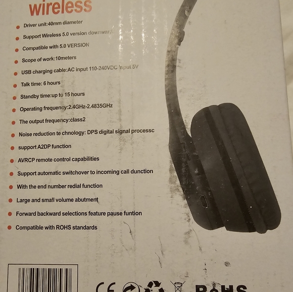 P47 5.0 + EDR WIRELESS HEADPHONES. - Picture 7 of 7